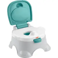 Fisher Price 3 In 1 Learn To Go To The Bathroom Potty Groen,Wit Kinderen