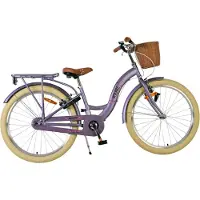 Volare Blossom Kinderfiets - Meisjes - 24 inch - Paars - Twee handremmen