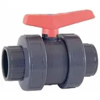Cepex 02477 Ø90 Standard Ball Valve Female Solvent Socket O-rings In Epdm Black Dot Zilver