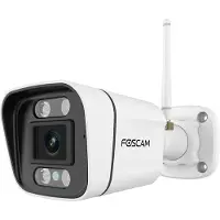 Foscam V5P wifi bewakingscamera Wit 5MP (3072x1728), dual-band WLAN, geïntegreerde spot en sirene