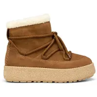 Marc O'Polo Snowboots 'Pia' cognac / lichtbruin / wolwit