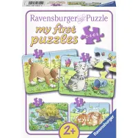 Ravensburger My First Puzzels - Schattige huisdieren - 2+4+6+8 stukjes (4 puzzels)