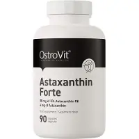 OstroVit Supplementen - Astaxanthine Forte - 5% Natuurlijke astaxanthin olie - 80 mg - 90 Capsules -