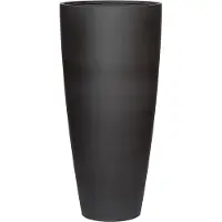 Pottery Pots Bloempot Refined Dax XL Volcano Black 46,5 x 99 cm