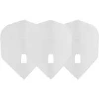L-Style Champagne Flight Kami L3 Shape White - Dart Flights