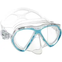 Mares Aquazone Panak Mid Carton Box Diving Mask Transparant,Blauw