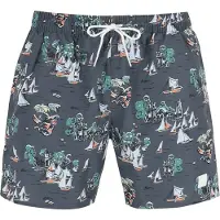 BOSS Zwembroek met All-over motief Model 'PIRANHA'