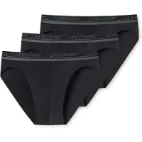 Schiesser Slip 'Rio' donkergrijs / zwart