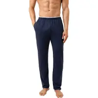 Mey Pyjamabroek 'Dry Cotton Colour' donkerblauw