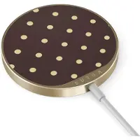 Burga Draadloze Magnetische Oplader - Geschikt voor MagSafe en Qi2 - Sorry Busy / Gold