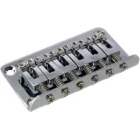 Fazley 10611 vaste brug voor gitaar chrome