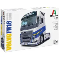 Italeri Modelbouwpakket Vrachtwagens - 3970 Volvo FH16 Medium Roof - Moderne Truck - Zweedse Vrachtwagen Plastic - 1:24 - Modelbouw