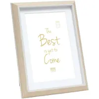 Deknudt Frames fotolijst S46WG3 P1 - lichte houtkleur/wit - 10x15 / 15x20 cm