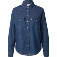 Levi's Blouse 'The Ultimate Western Shirt' donkerblauw