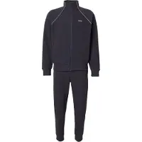 BOSS Joggingpak nachtblauw / wit