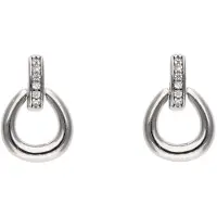 NAEMI Oorbellen zilver / transparant
