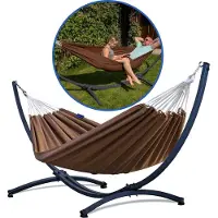 Potenza 'Motyl'Eenpersoons Hangmatset / Hangmat met standaard - 120kg draadvermogen