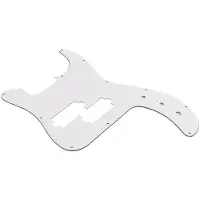 Fazley Slagplaat 3/4 P-stijl basgitaar - 10659 - Wit