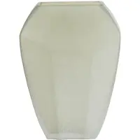 Light & Living VIONNA vaas van glas olijf groen 25x12.5x33.5 cm