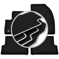 Premium CARLUX-SILVER automatten voor: Ford Grand C-MAX minivan (2011-2015)