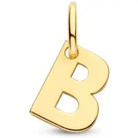 The Jewelry Collection Geelgouden Hanger letter B 4023453