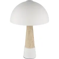 Globo Unieke tafellamp Paulin zand bruin