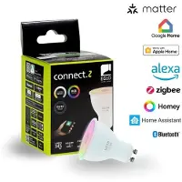 Eglo GU10 Smart led | PAR16 | Mat | RGB + 2700-6500K | Zigbee | 4.9W