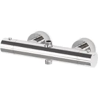 Maxaro Thermostatische Cool Touch Douchekraan Radius Chroom, 2 uitgangen