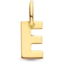 The Jewelry Collection Geelgouden Hanger letter E 4023456
