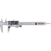 Toolcraft DIN EN 862 TO-5664642 Digitale schuifmaat 150 mm