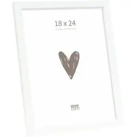 Deknudt Frames fotolijst S243K1 - wit - smal - foto 18x24 cm