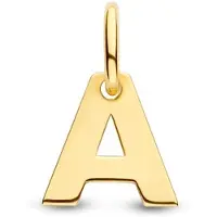 The Jewelry Collection Letter Hanger in massief 14 Karaat Goud