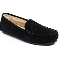Gooce Mocassins 'Malika' zwart