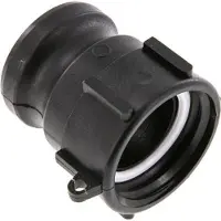 Tameson Camlock DN 50 (2'') Koppeling PolypropyleenS 60 x 6 met IBC-connector Type A MIL-C-27487