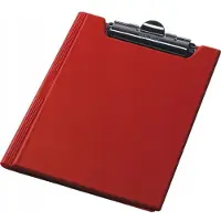 Pantaplast A4 Klembord Rood met Klep en Opbergvakken