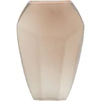 Light & Living VIONNA vaas glas licht bruin 30x16x44.5 cm