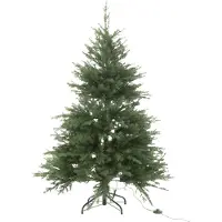 J-Line kerstboom 600 Led - kunststof - groen - small