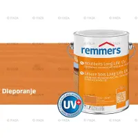 Remmers Long Life Houtbeits UV – dieporanje – 2,5 Liter – Duurzame houtbescherming met maximale UV-bescherming
