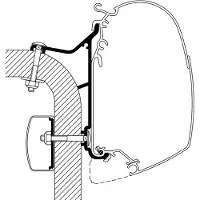 Thule Hymer B2 Klasse Adapter voor serie 5