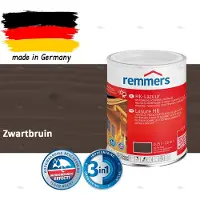 Remmers HK-Lazuur 3in1 Zwartbruin 0,75L – Premium Houtbeschermingsbeits voor Buiten – Oplosmiddelhoudend – UV- & Vochtwerend – Impregneer, Grondlaag & Beits in Eén