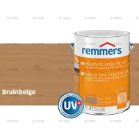 Remmers Long Life Houtbeits UV – bruinbeige – 2,5 Liter – Duurzame houtbescherming met maximale UV-bescherming