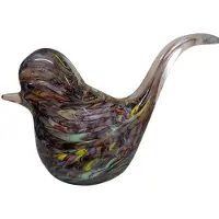 Casablanca Glazen handgemaakte vogel bont