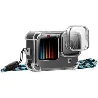 Puluz Case Voor Gopro Hero 9 10 11 Met Lensbescherming En Nekstrap