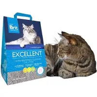 Brit kattenbakvulling exellent ultra fresh 5 kg - bentoniet high quality