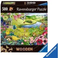 Ravensburger Houten Puzzel 500 Stukjes Wilde Tuin Educatief Speelgoed