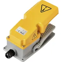 TRU COMPONENTS XF-302 Voetschakelaar 250 V/AC 15 A 1 pedaal Met beschermkap 1x NO 1 stuk(s)