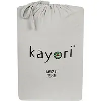 Kayori Split Topper Hoeslaken Shizu Zand (Jersey)-Lits-Jumeaux XL (180 x 200/210/220 cm)