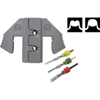 Toolcraft PLE-0H3 Krimp-onderdelen AMP Superseal 1.5 Krimpbereik: 0.75 tot 1 mm² Geschikt voor merk: PZ-500