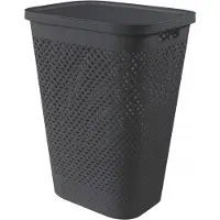 Curver PURE Wasmand 55L Donkergrijs
