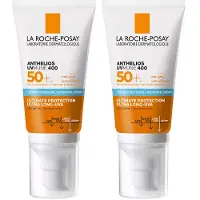 La Roche-Posay Anthelios UVMune 400 - Hydraterende Zonnebrandcrème SPF50+ - Gezicht - Voordeel bundel 2x 50 ml